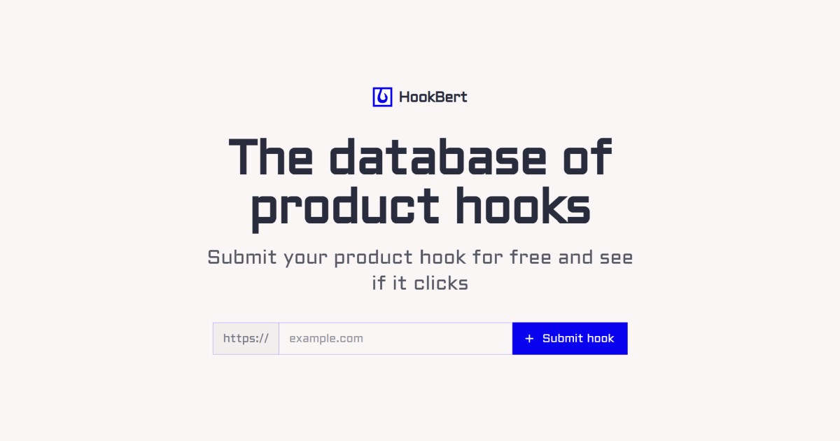 HookBert — screenshot 1 of 1